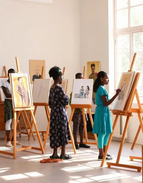 Art & Drawing club at Alpha High