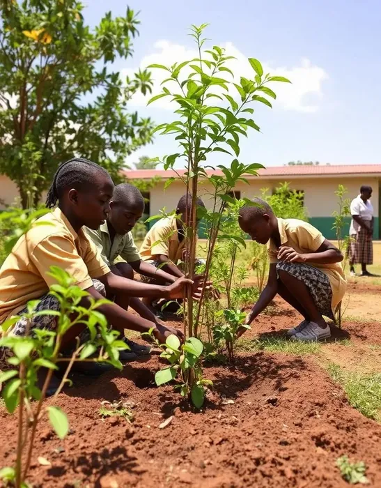 Environment club at Alpha High