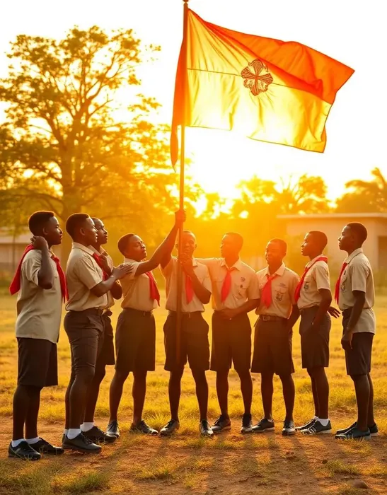 Scout club at Alpha High